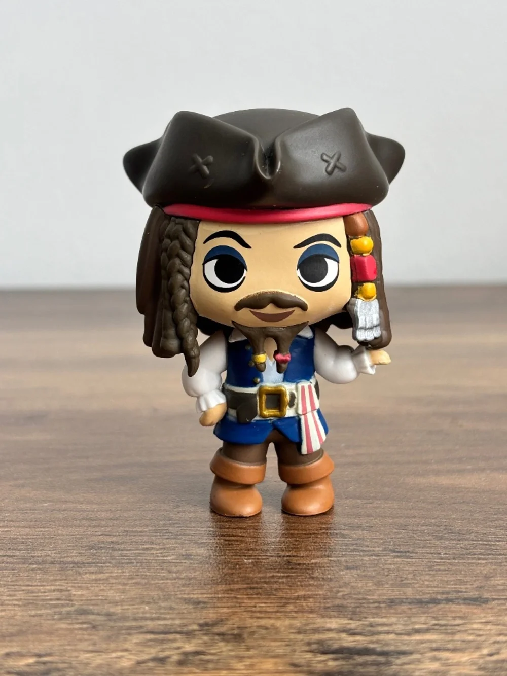 Funko Captain Jack Sparrow Disney Treasures Mystery Mini Figure Cake Topper Toy